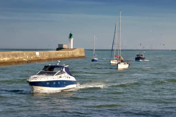 Maison de pêcheur rénovée avec cour proche du port Les Sables-dʼOlonne Extérieur photo